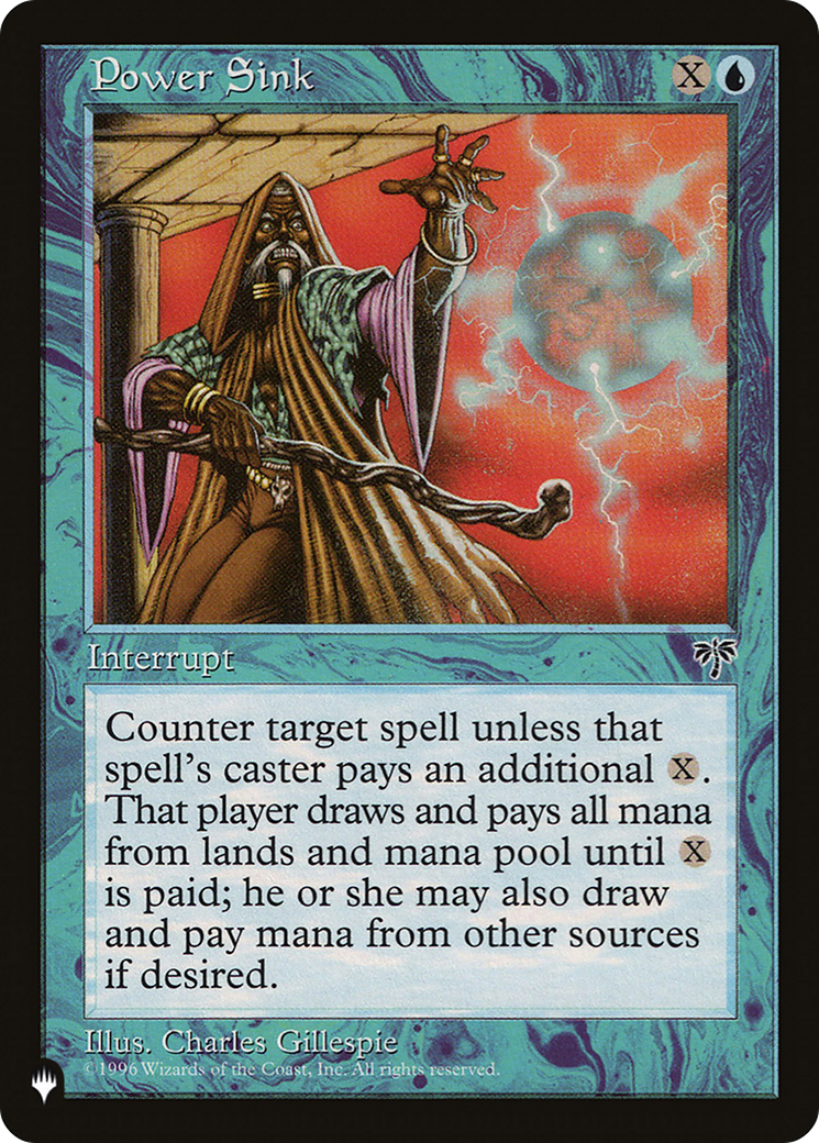 Power Sink [The List Reprints] | Boutique FDB TCG