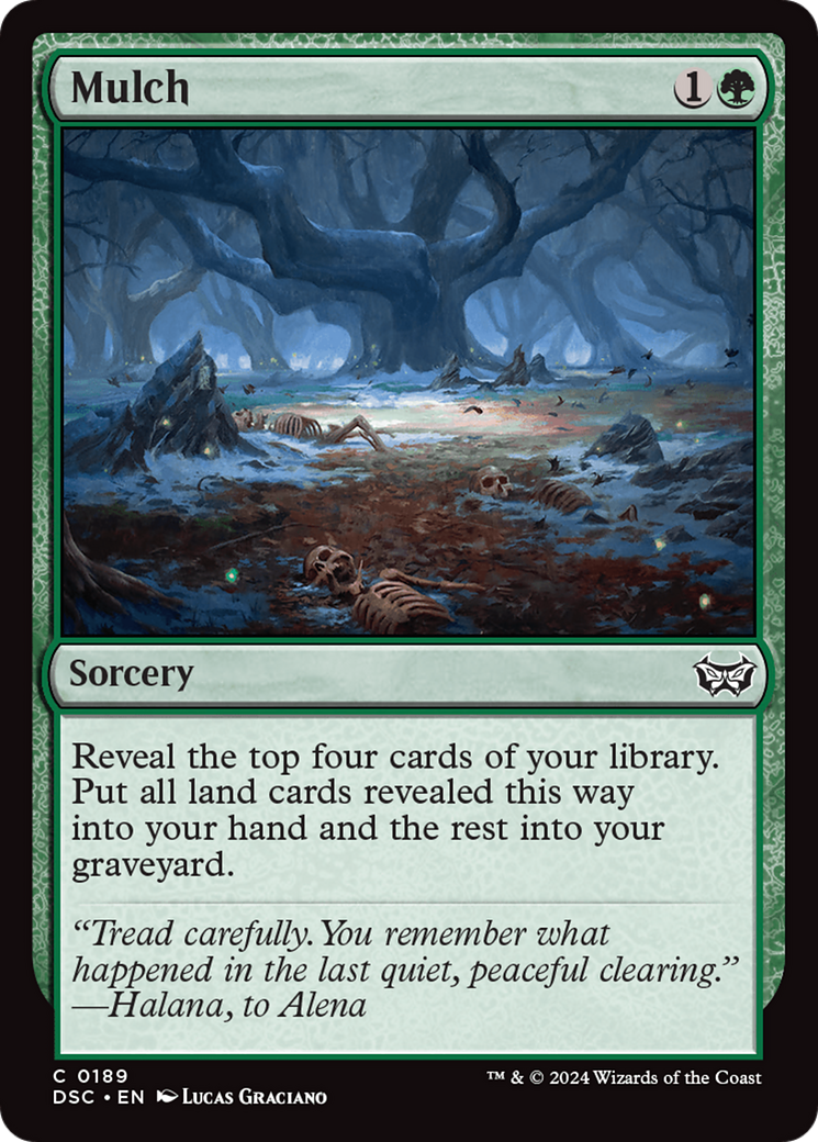 Mulch [Duskmourn: House of Horror Commander] | Boutique FDB TCG