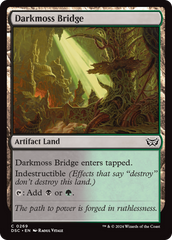 Darkmoss Bridge [Duskmourn: House of Horror Commander] | Boutique FDB TCG