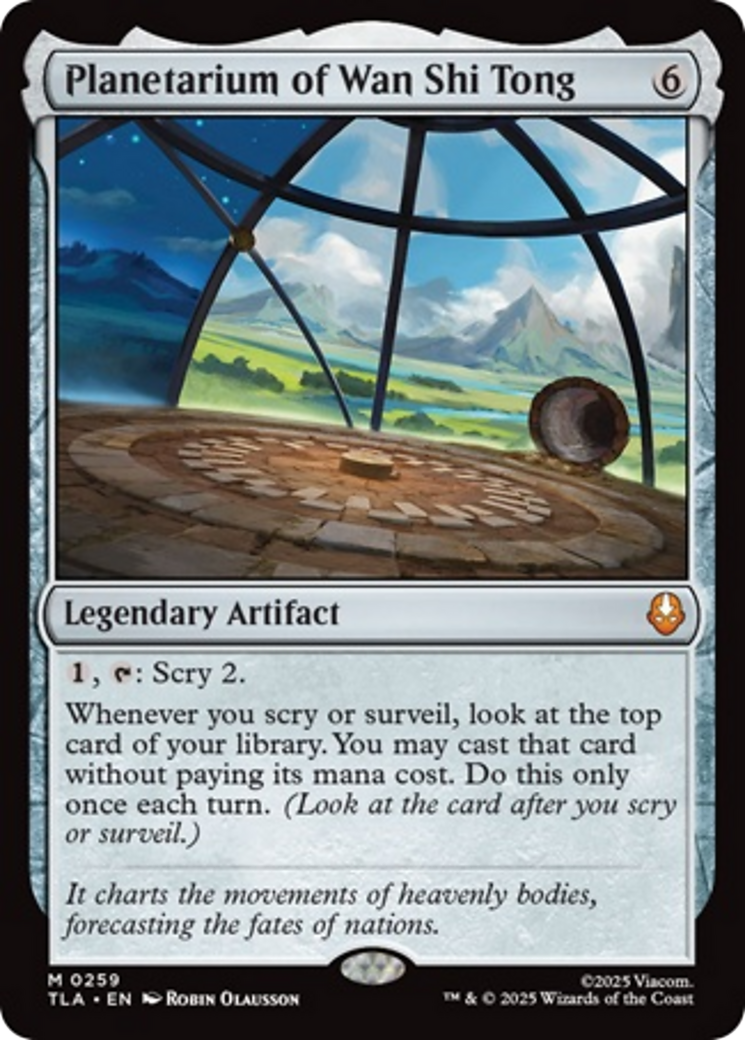 Planetarium of Wan Shi Tong [Avatar: The Last Airbender] | Boutique FDB TCG