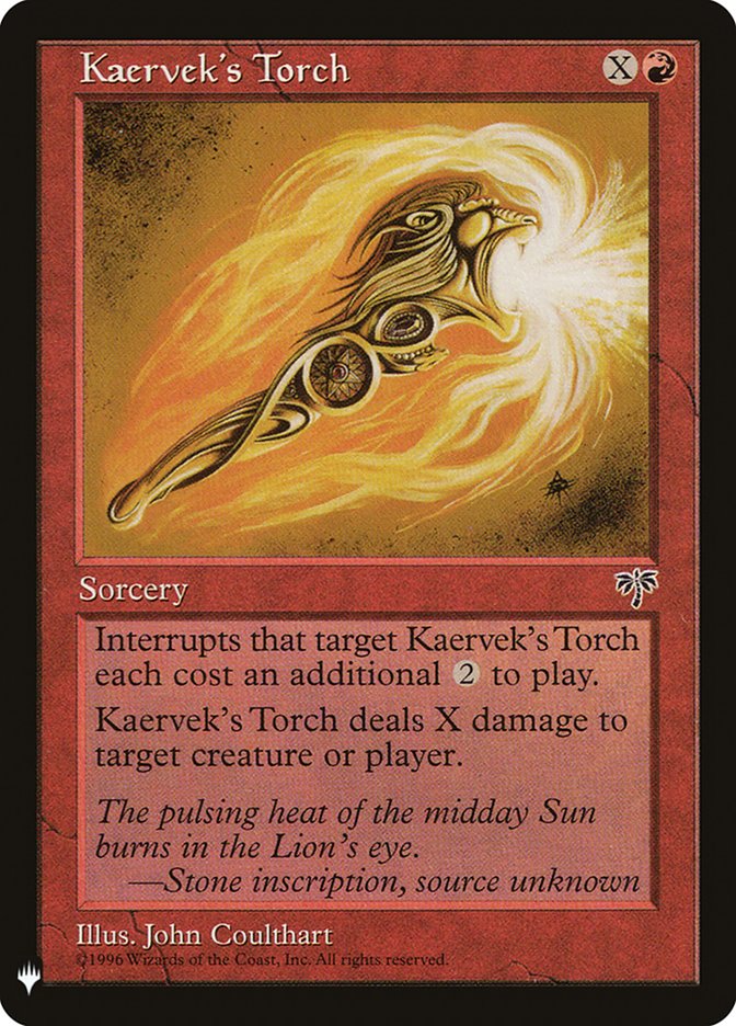 Kaervek's Torch [Mystery Booster] | Boutique FDB TCG