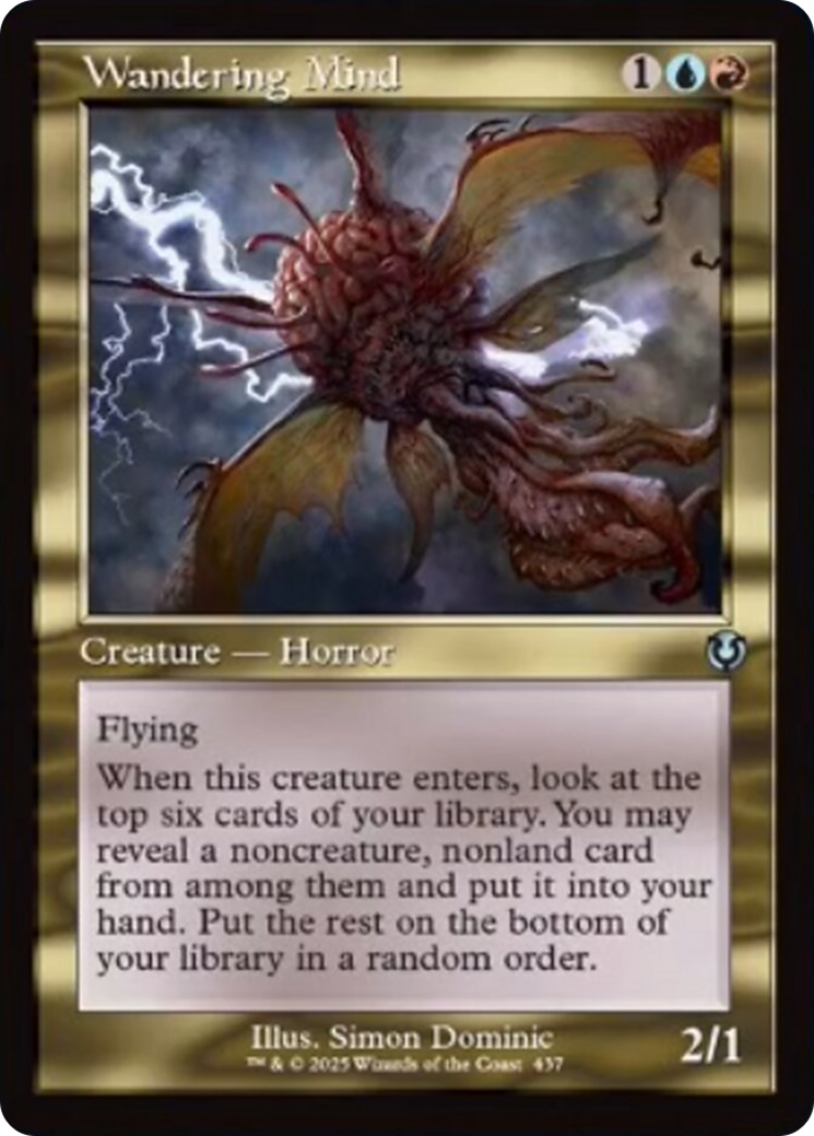 Wandering Mind (Retro Frame) [Innistrad Remastered] | Boutique FDB TCG