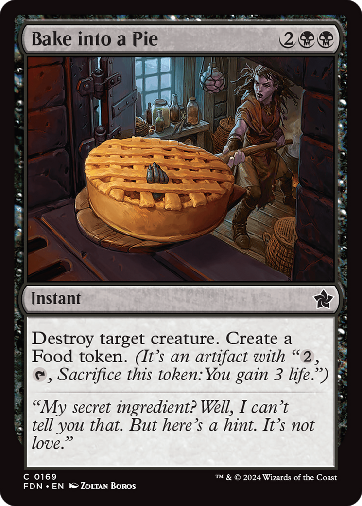 Bake into a Pie [Foundations] | Boutique FDB TCG