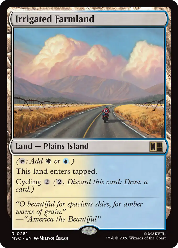 Irrigated Farmland [Marvel Super Heroes Commander] | Boutique FDB TCG
