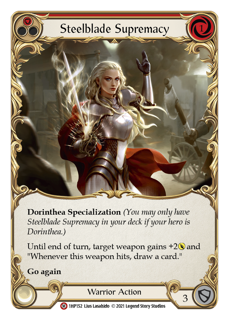 Steelblade Supremacy [1HP152] (History Pack 1) | Boutique FDB TCG