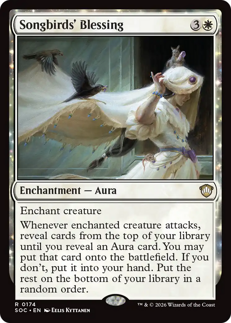 Songbirds' Blessing [Secrets of Strixhaven Commander] | Boutique FDB TCG