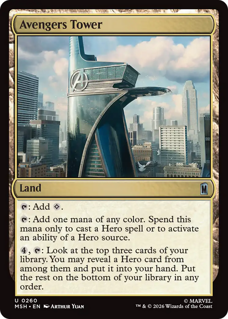 Avengers Tower [Marvel Super Heroes] | Boutique FDB TCG