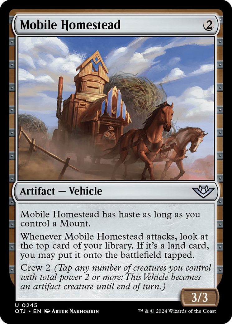 Mobile Homestead [Outlaws of Thunder Junction] | Boutique FDB TCG