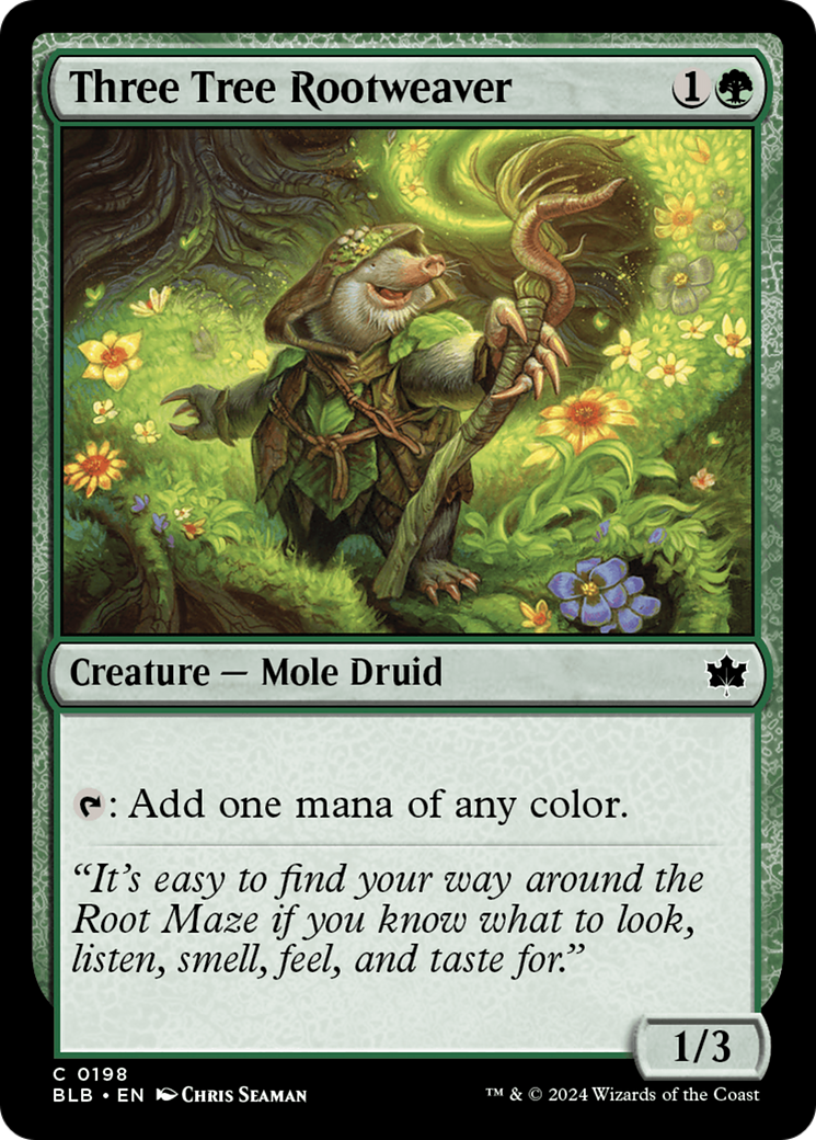 Three Tree Rootweaver [Bloomburrow] | Boutique FDB TCG