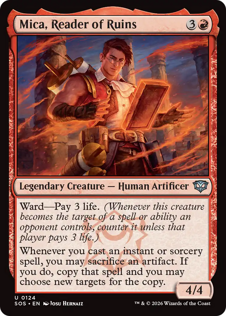 Mica, Reader of Ruins [Secrets of Strixhaven] | Boutique FDB TCG