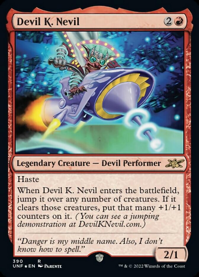 Devil K. Nevil (Galaxy Foil) [Unfinity] | Boutique FDB TCG