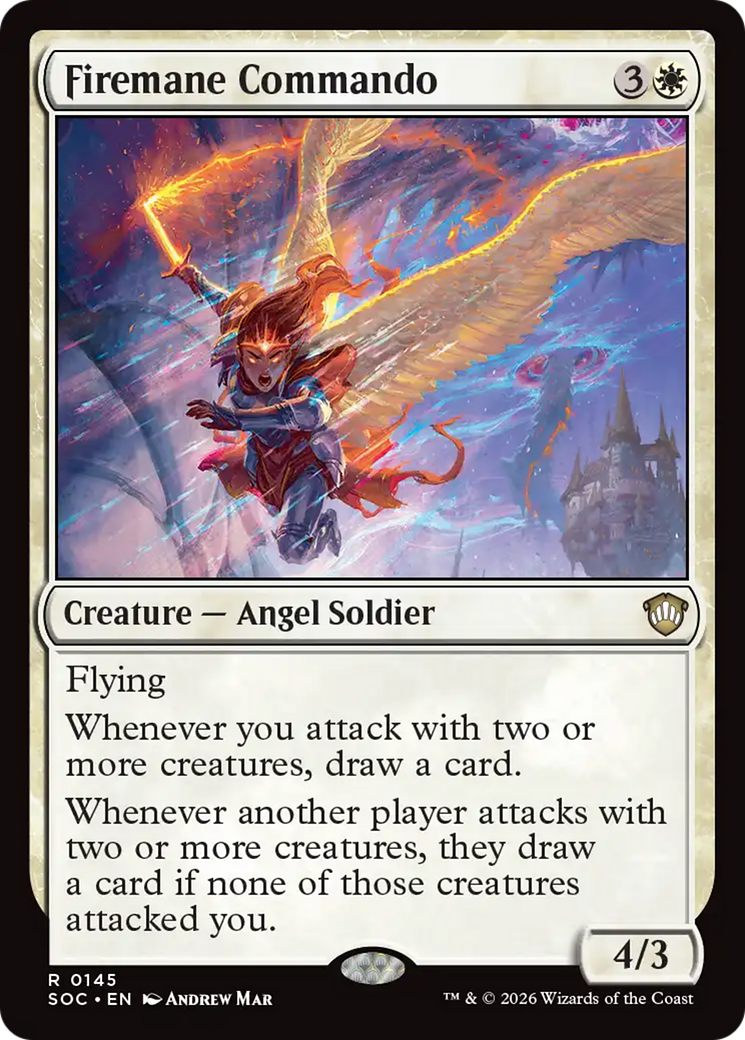 Firemane Commando [Secrets of Strixhaven Commander] | Boutique FDB TCG