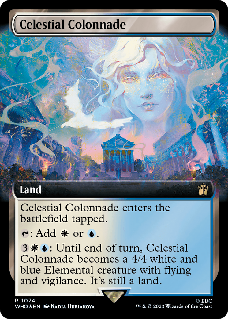 Celestial Colonnade (Extended Art) (Surge Foil) [Doctor Who] | Boutique FDB TCG