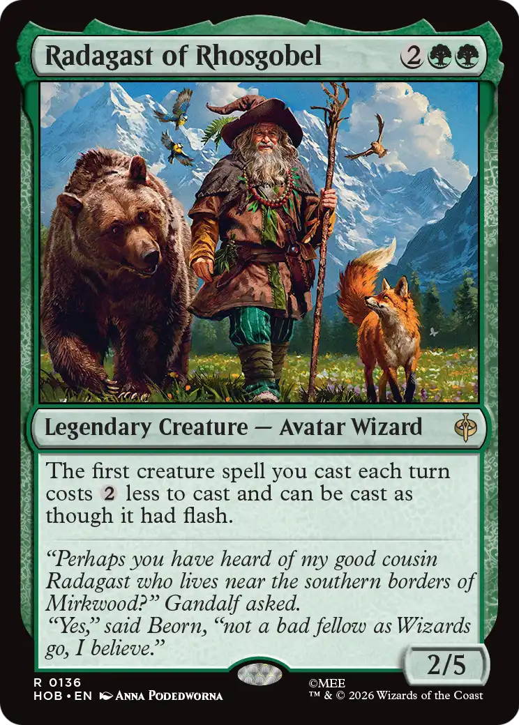 Radagast of Rhosgobel [The Hobbit] | Boutique FDB TCG