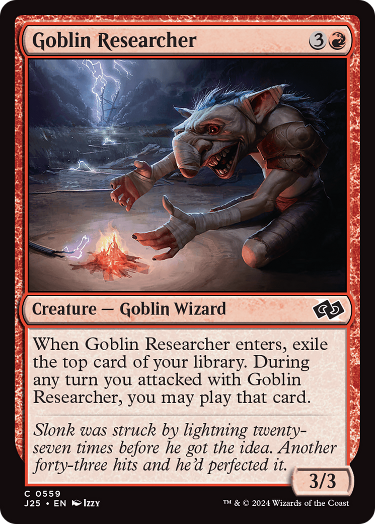 Goblin Researcher [Foundations Jumpstart] | Boutique FDB TCG