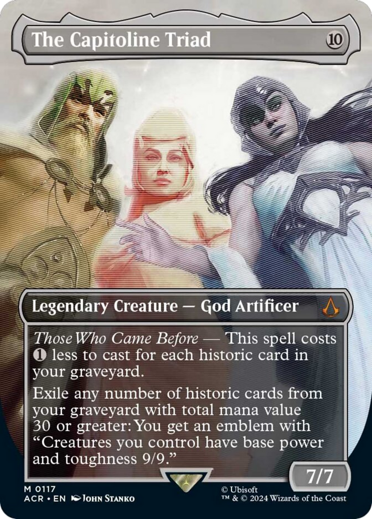 The Capitoline Triad (Showcase) [Assassin's Creed] | Boutique FDB TCG