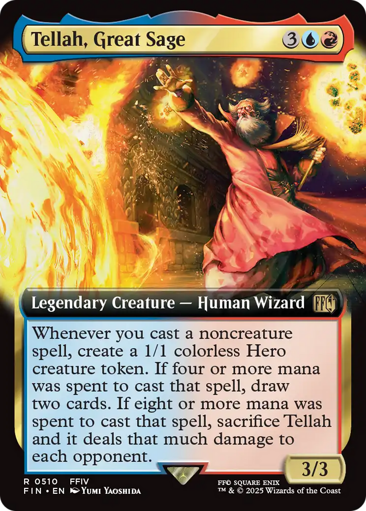 Tellah, Great Sage (Extended Art) [FINAL FANTASY] | Boutique FDB TCG