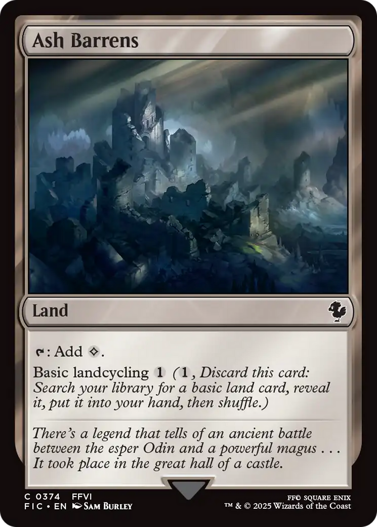 Ash Barrens [FINAL FANTASY Commander] | Boutique FDB TCG
