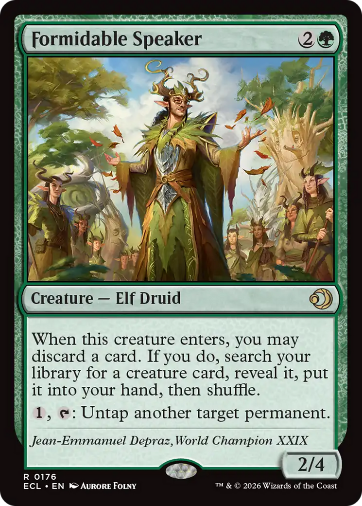 Formidable Speaker [Lorwyn Eclipsed] | Boutique FDB TCG