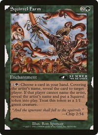 Squirrel Farm (4th Place) (Oversized) [Oversize Cards] | Boutique FDB TCG
