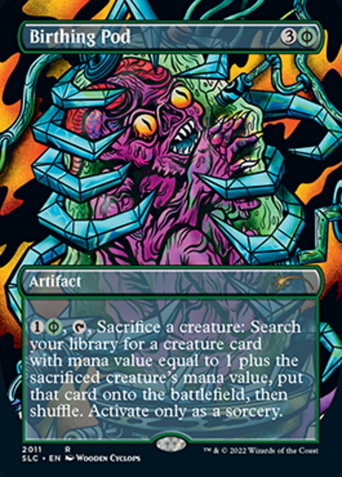 Birthing Pod (Borderless Alternate Art) [Secret Lair Countdown Kit] | Boutique FDB TCG