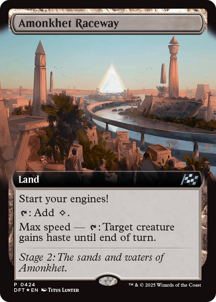 Amonkhet Raceway (Extended Art) [Aetherdrift] | Boutique FDB TCG