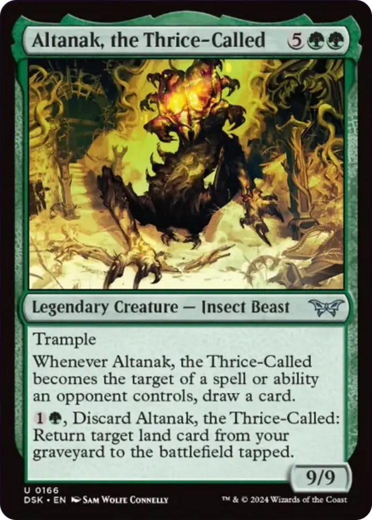 Altanak, the Thrice-Called [Duskmourn: House of Horror] | Boutique FDB TCG