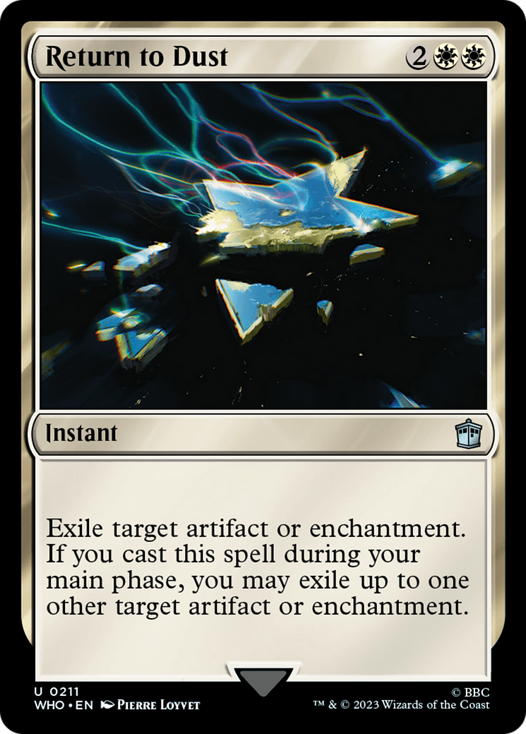 Return to Dust [Doctor Who] | Boutique FDB TCG