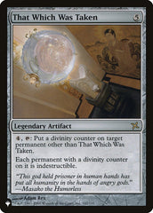 That Which Was Taken [The List] | Boutique FDB TCG