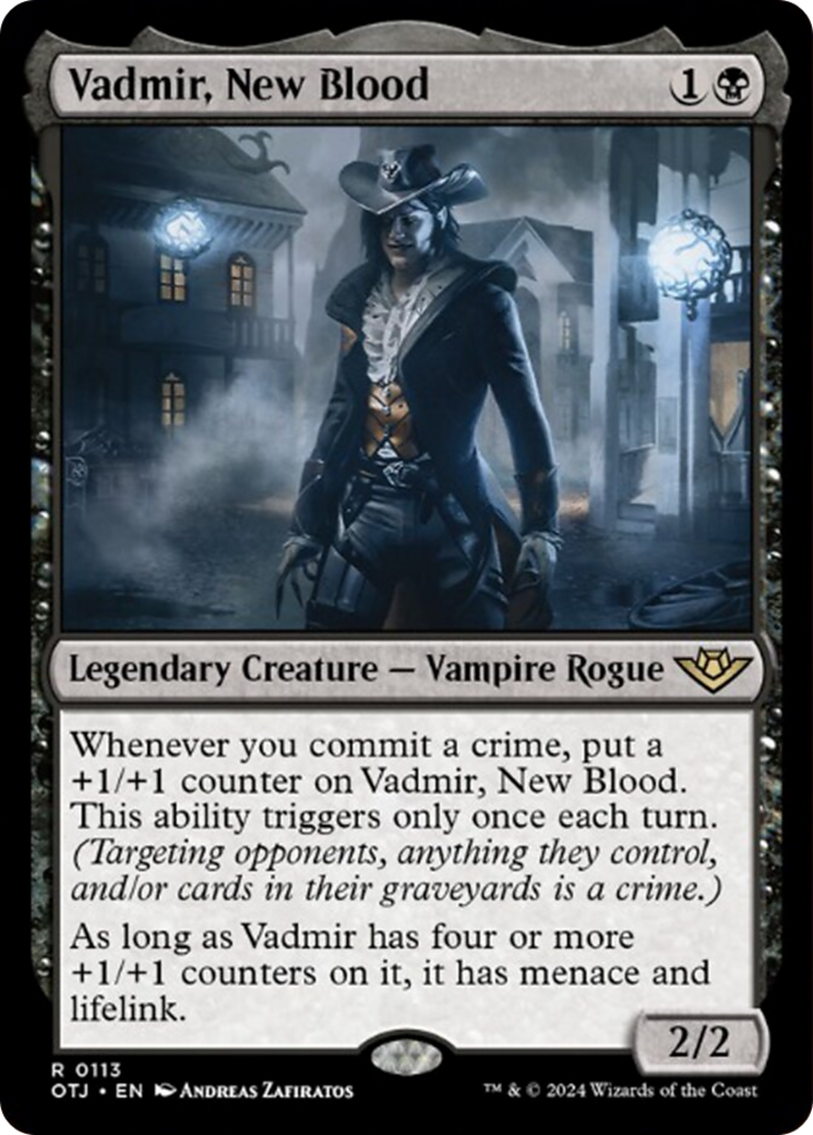 Vadmir, New Blood [Outlaws of Thunder Junction] | Boutique FDB TCG