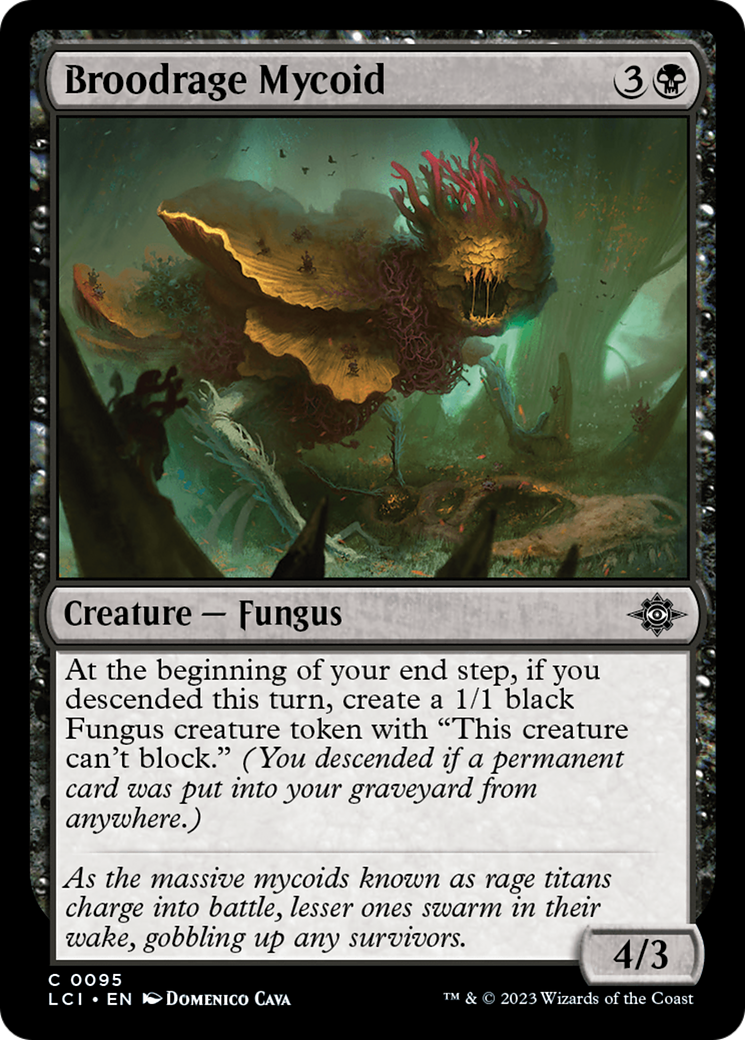 Broodrage Mycoid [The Lost Caverns of Ixalan] | Boutique FDB TCG