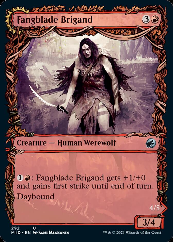 Fangblade Brigand // Fangblade Eviscerator (Showcase Equinox) [Innistrad: Midnight Hunt] | Boutique FDB TCG