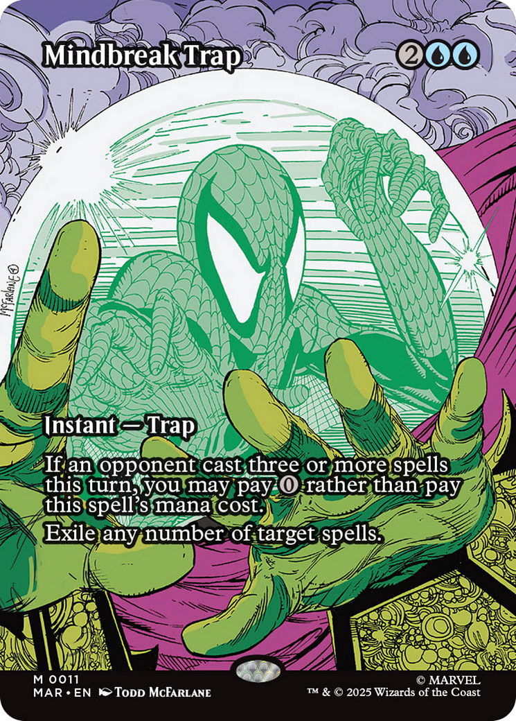 Mindbreak Trap (Borderless) [Marvel's Spider-Man: Eternal-Legal] | Boutique FDB TCG
