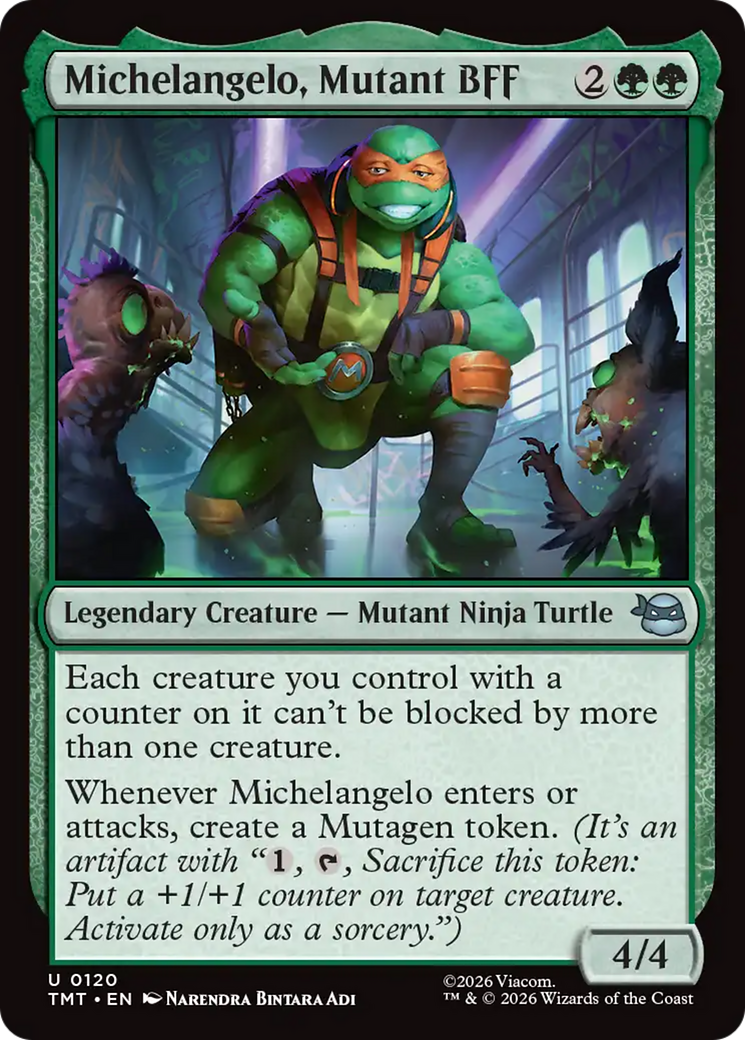 Michelangelo, Mutant BFF [Teenage Mutant Ninja Turtles] | Boutique FDB TCG