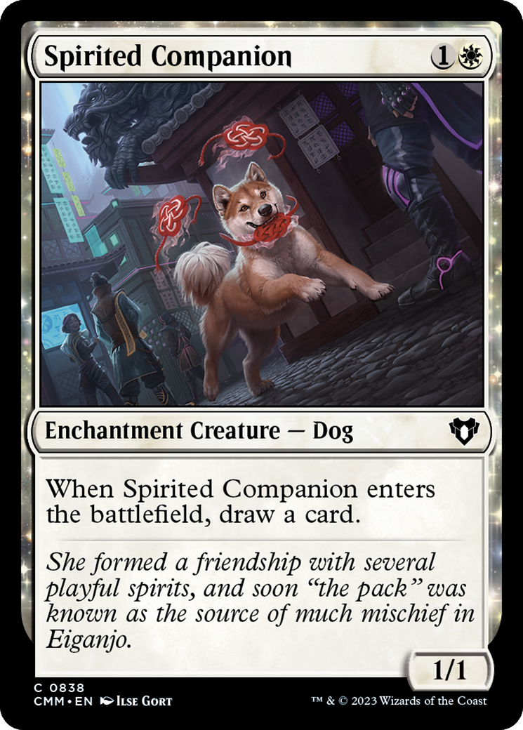 Spirited Companion [Commander Masters] | Boutique FDB TCG