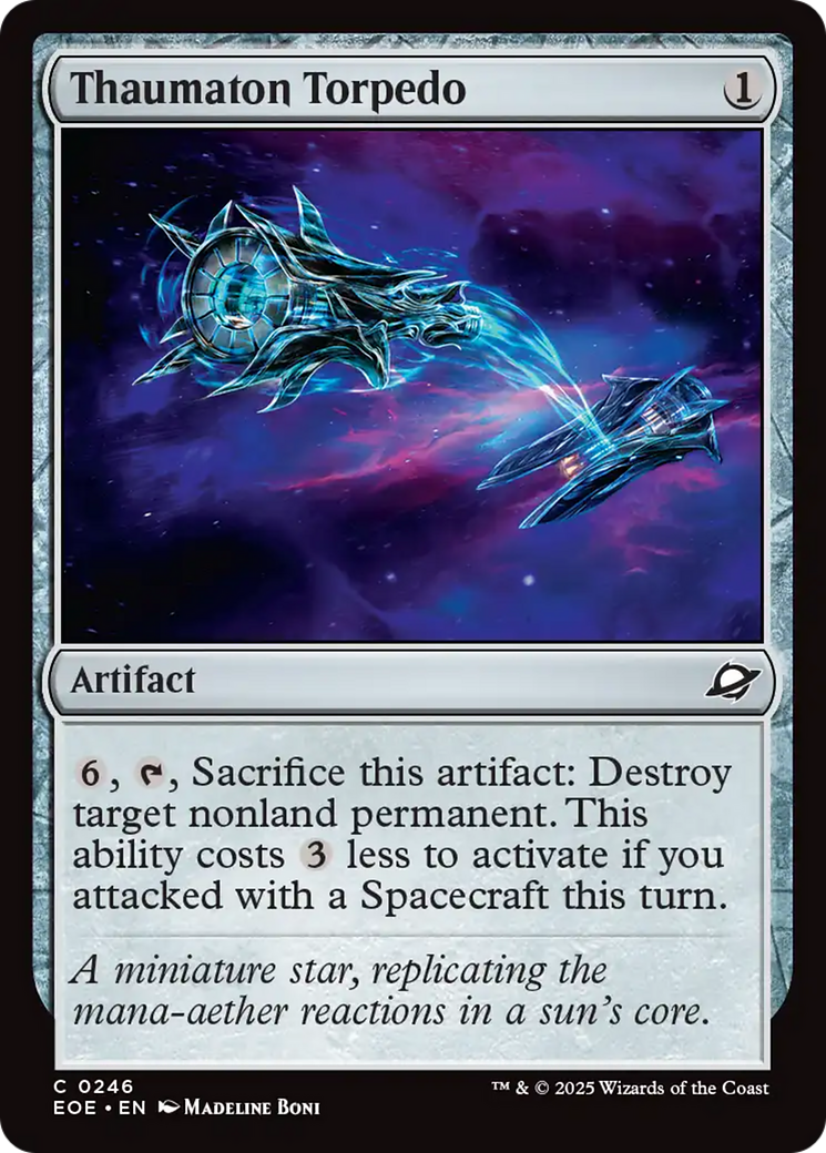 Thaumaton Torpedo [Edge of Eternities] | Boutique FDB TCG