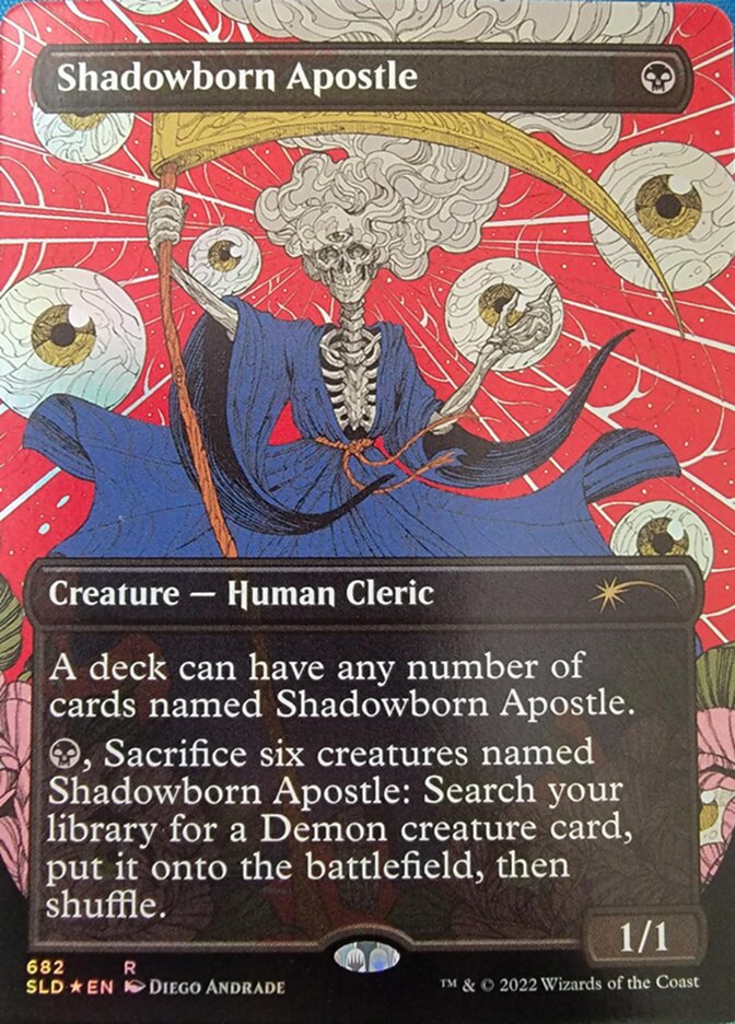 Shadowborn Apostle (Borderless) (682) [Secret Lair Drop Promos] | Boutique FDB TCG