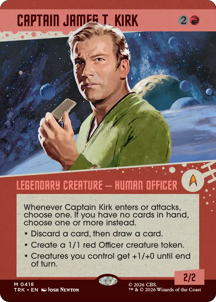 Captain James T. Kirk (Showcase) [Star Trek] | Boutique FDB TCG