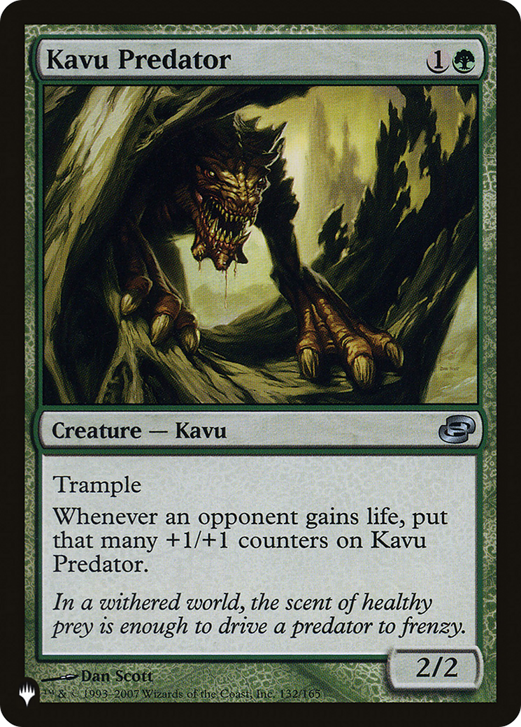 Kavu Predator [The List Reprints] | Boutique FDB TCG