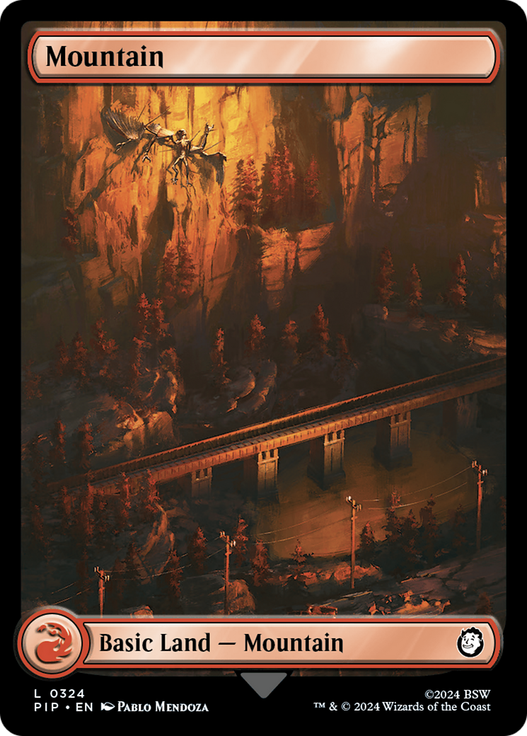 Mountain (0324) [Fallout] | Boutique FDB TCG