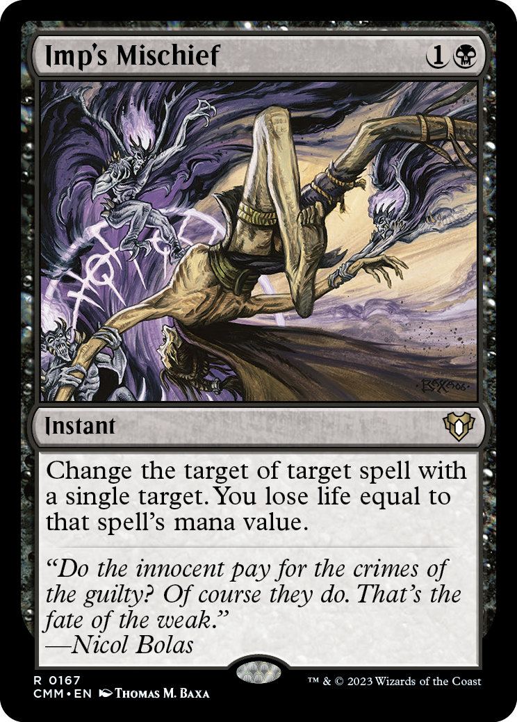 Imp's Mischief [Commander Masters] | Boutique FDB TCG