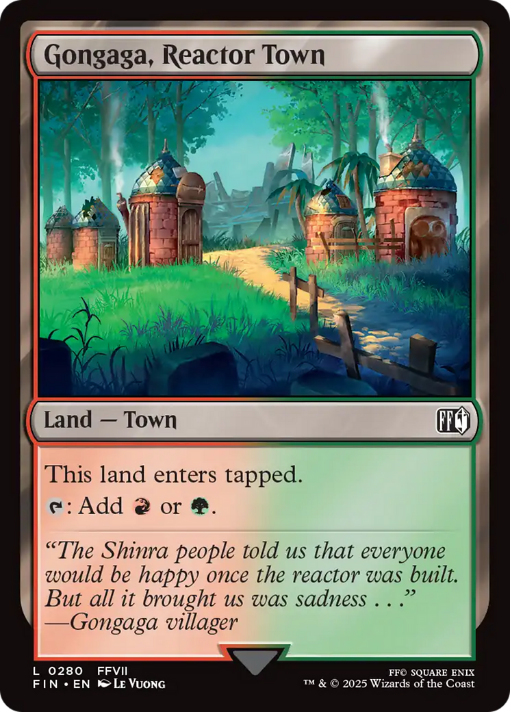 Gongaga, Reactor Town [FINAL FANTASY] | Boutique FDB TCG