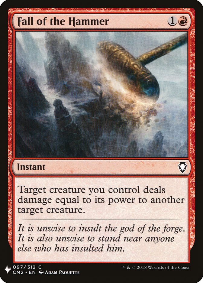 Fall of the Hammer [Mystery Booster] | Boutique FDB TCG