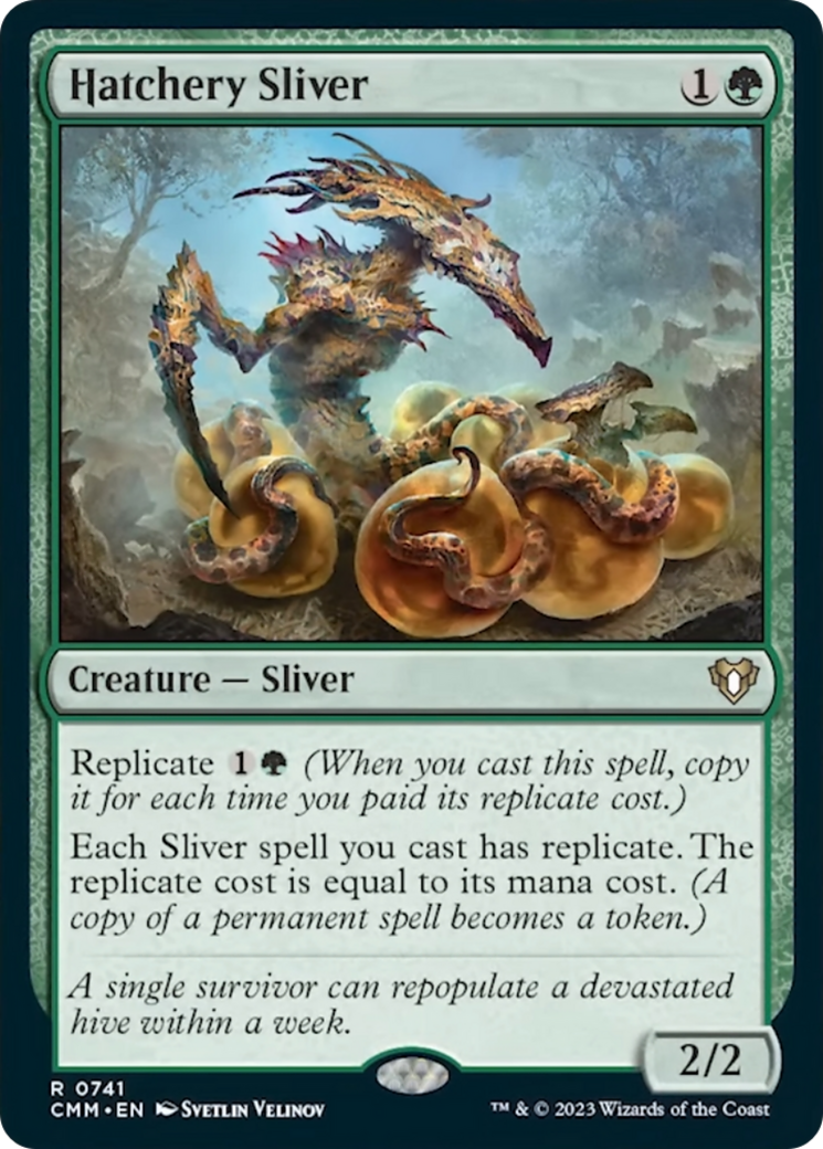 Hatchery Sliver [Commander Masters] | Boutique FDB TCG