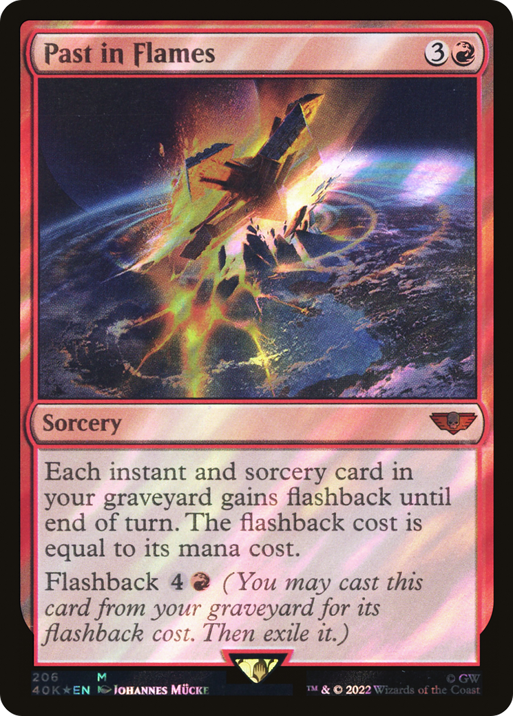 Past in Flames (Rainbow Foil) [Secret Lair Drop Series] | Boutique FDB TCG