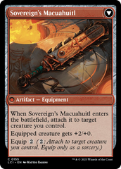 Idol of the Deep King // Sovereign's Macuahuitl [The Lost Caverns of Ixalan] | Boutique FDB TCG