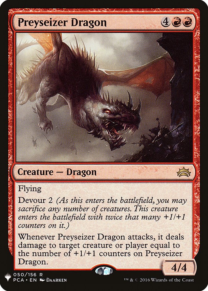 Preyseizer Dragon [The List] | Boutique FDB TCG