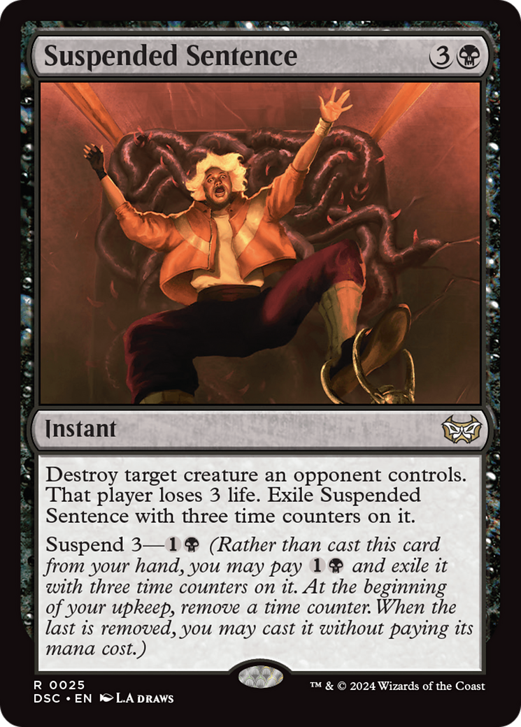 Suspended Sentence [Duskmourn: House of Horror Commander] | Boutique FDB TCG