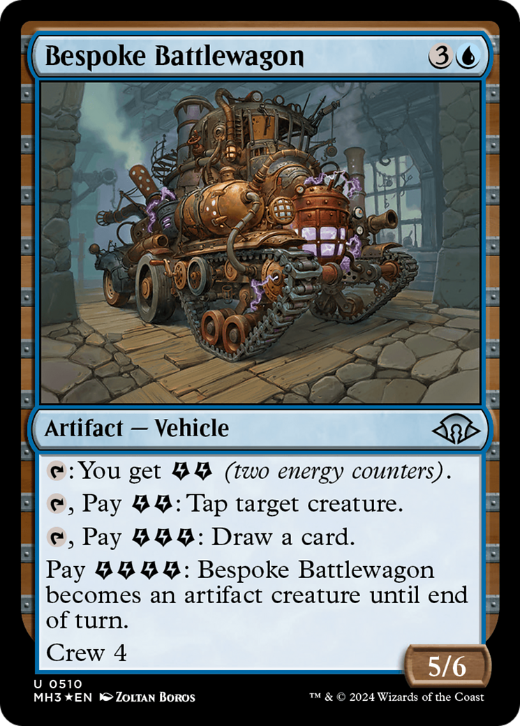 Bespoke Battlewagon (Ripple Foil) [Modern Horizons 3] | Boutique FDB TCG