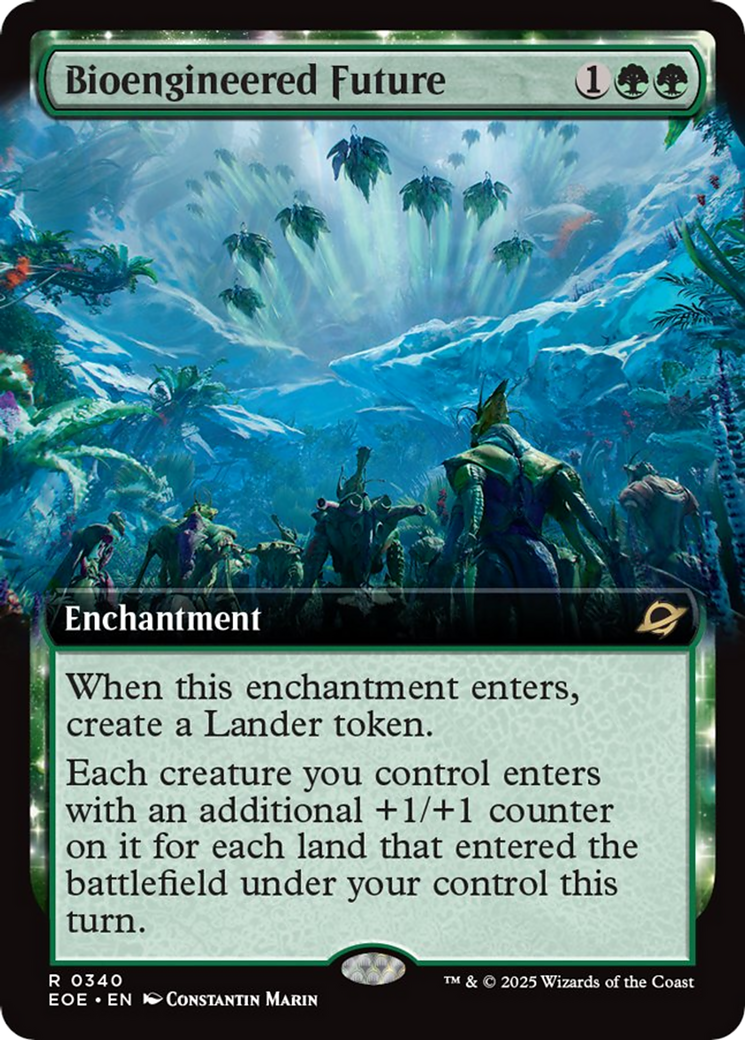 Bioengineered Future (Extended Art) [Edge of Eternities] | Boutique FDB TCG